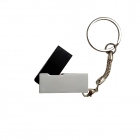 Metal Usb Drives - CE ROHS FCC slim thin swivel 4gb flash drive LWU167